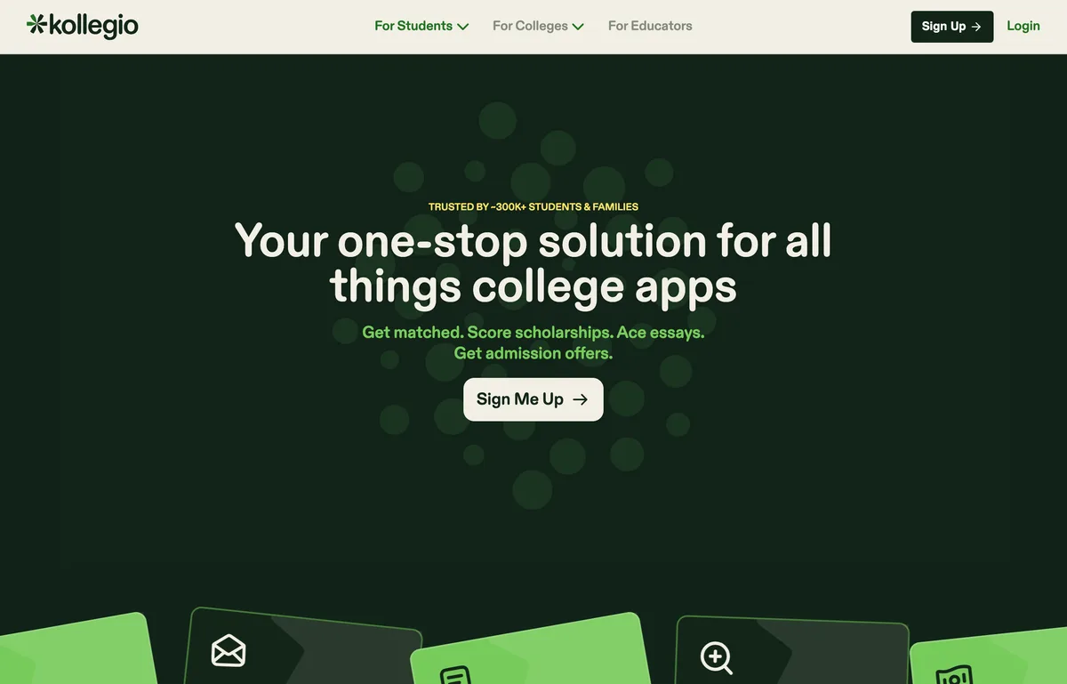 Kollegio AI: college counseling for 300K+ students